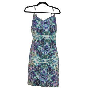 NICOLE MILLER Ruched dress Size 6